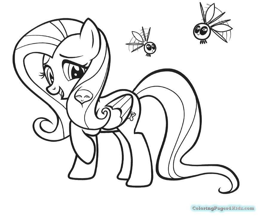 870x726 My Little Pony Coloring Pages Fluttershy Baby Coloring Pages