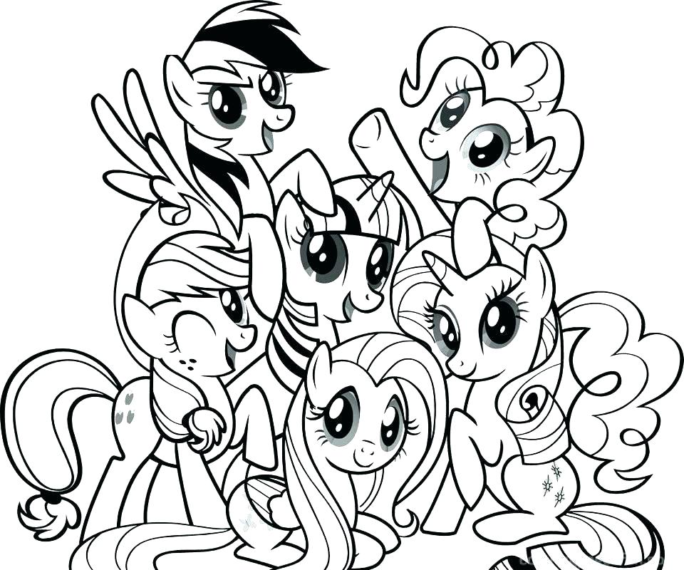 960x800 Coloring Pages Of Ponies Coloring Pages Pony My Little Pony