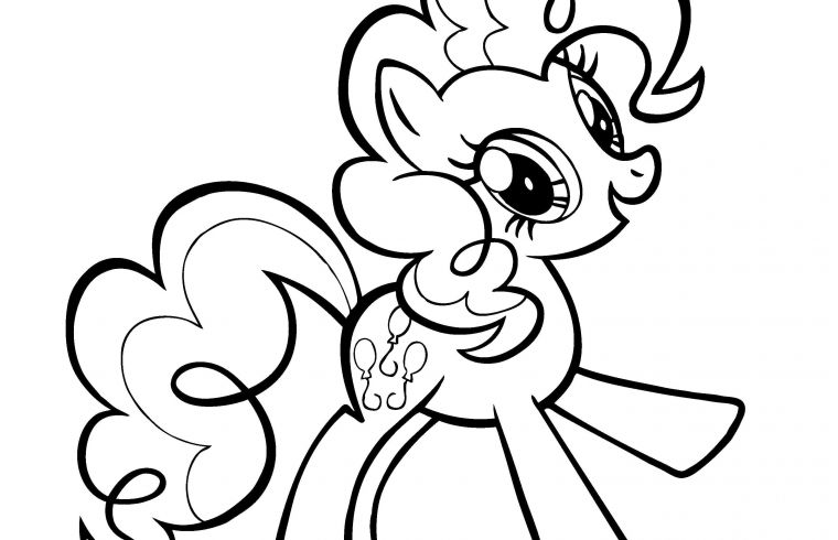760x490 New My Little Pony Coloring Pages Pinkie Pie Coloring