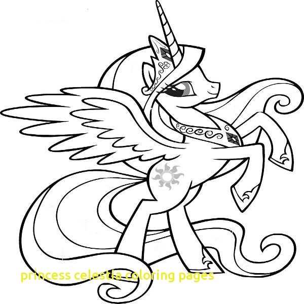 600x600 Princess Luna My Little Pony Coloring Page Princess Celestia
