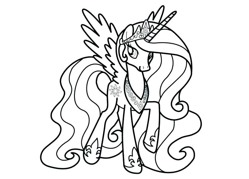 821x591 My Little Pony Princess Twilight Sparkle Coloring Pages Trend My