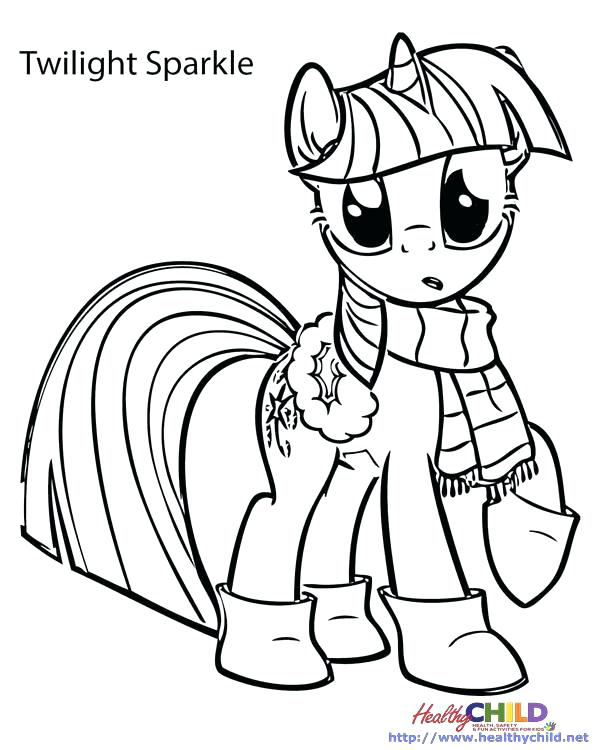 600x750 My Little Pony Princess Twilight Sparkle Coloring Pages Twilight