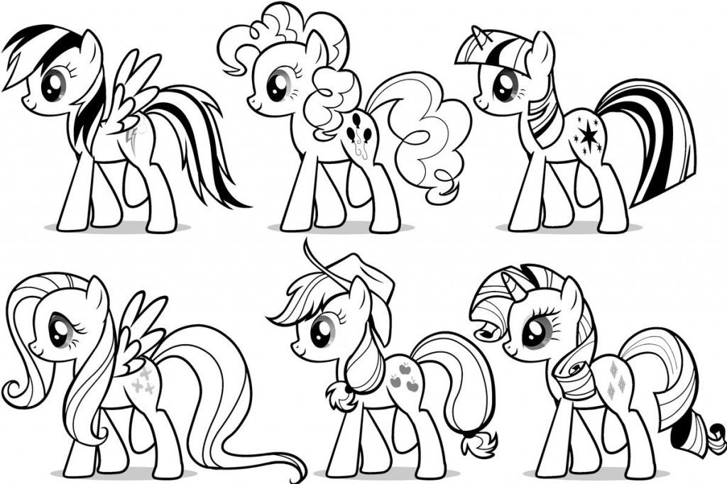 1024x682 My Little Pony Printable Coloring Pages Phoenix's Bday