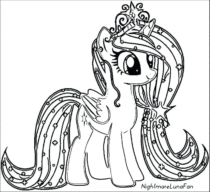 736x676 Printable Coloring Pages My Little Pony Free Printable My Little
