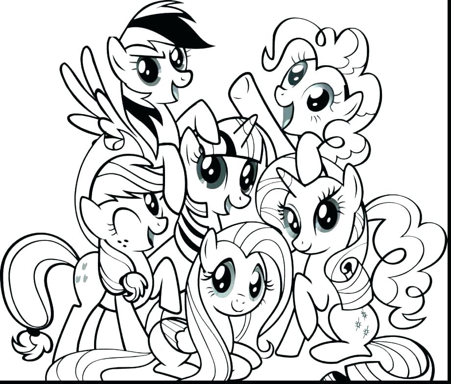 921x784 Princess Twilight Sparkle Coloring Page