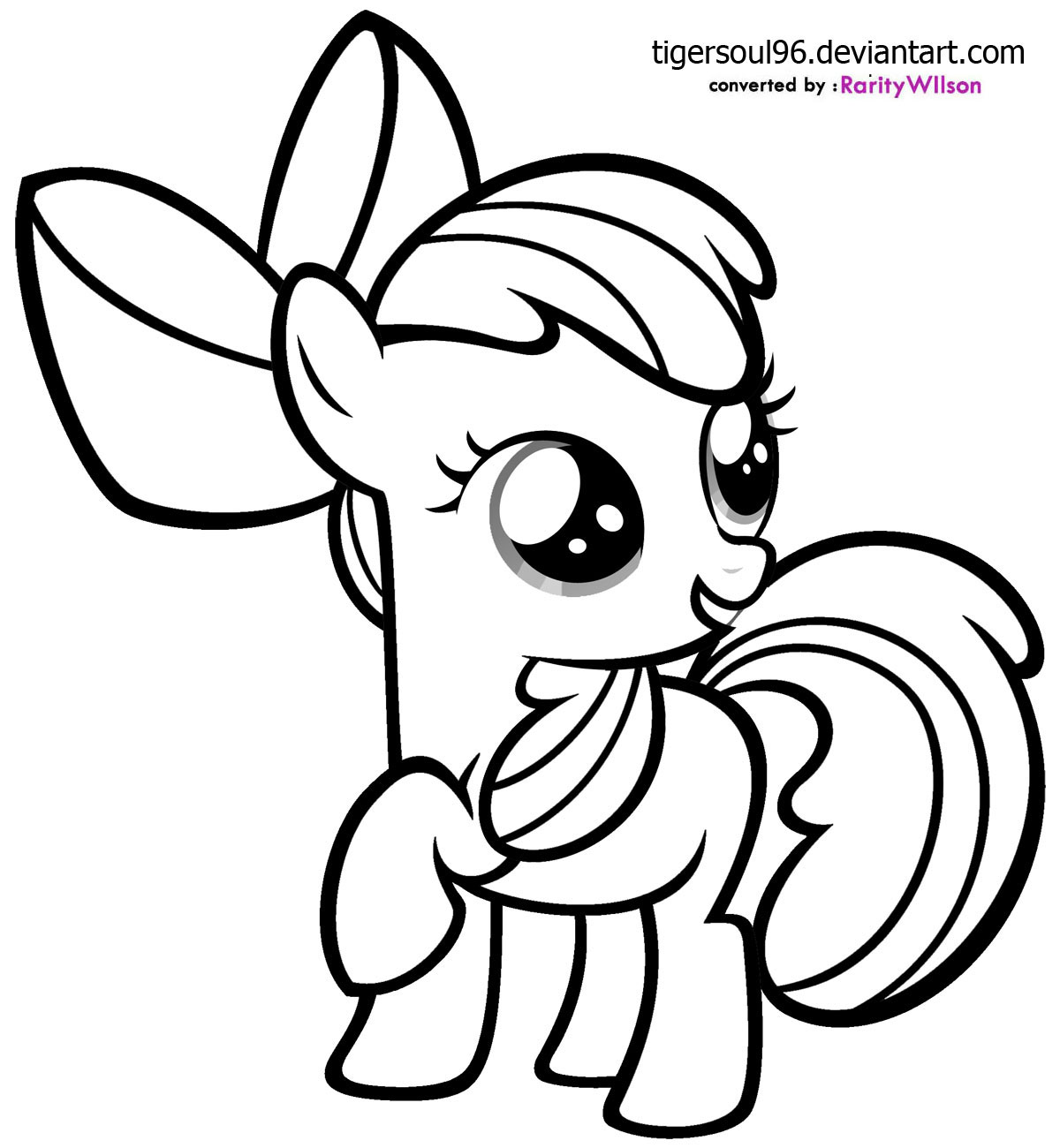 1200x1300 My Little Pony Apple Bloom Coloring Pages