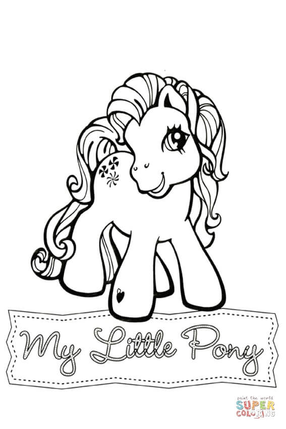 567x850 My Little Pony Coloring Pages