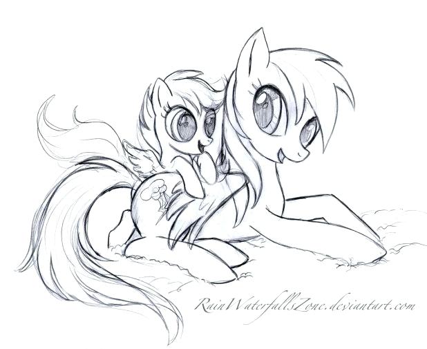618x505 My Little Pony Cutie Mark Coloring Pages Devon Creamteas