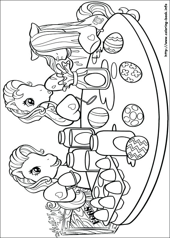 567x794 My Little Pony Easter Coloring Pages Best Mes Petites Images