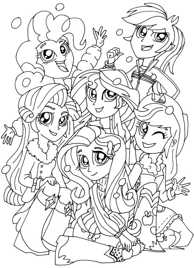 640x884 With My Little Pony Girls Coloring Pages Twilight Sparkle