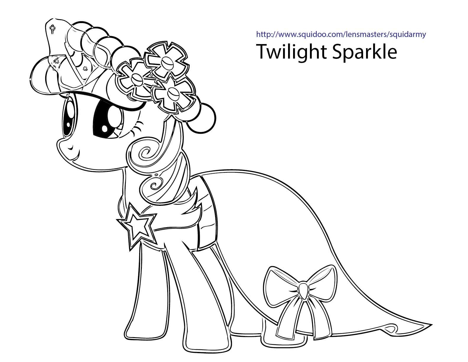 1584x1224 My Little Pony Twilight Sparkle Coloring Pages Printable