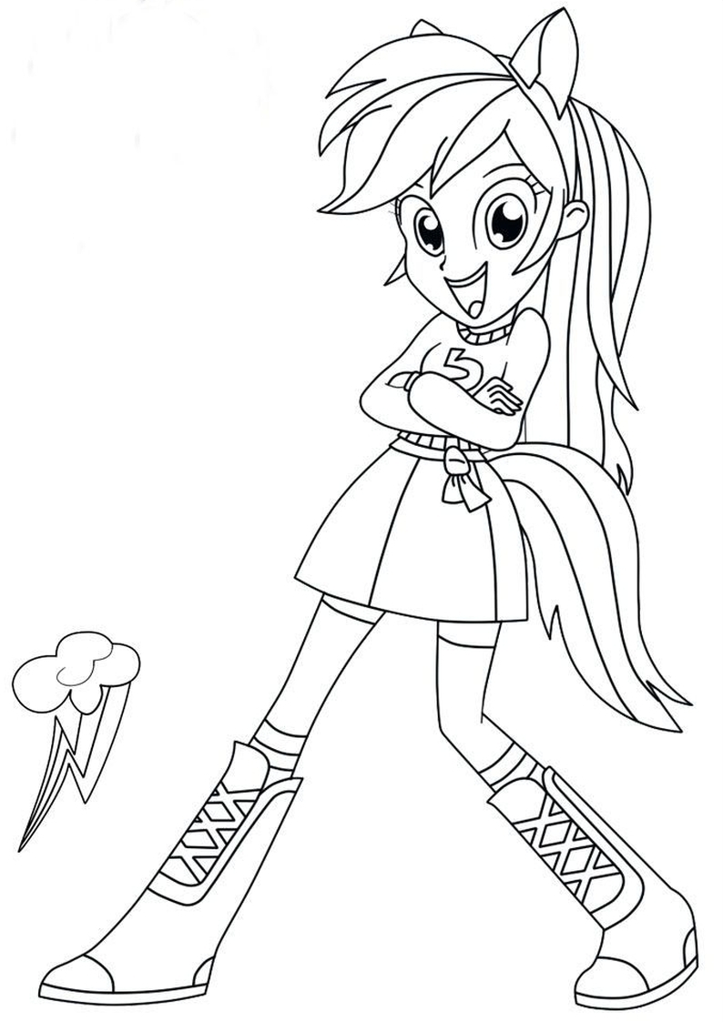 794x1123 Rainbow Dash Coloring Pages To Download And Print For Free Lively