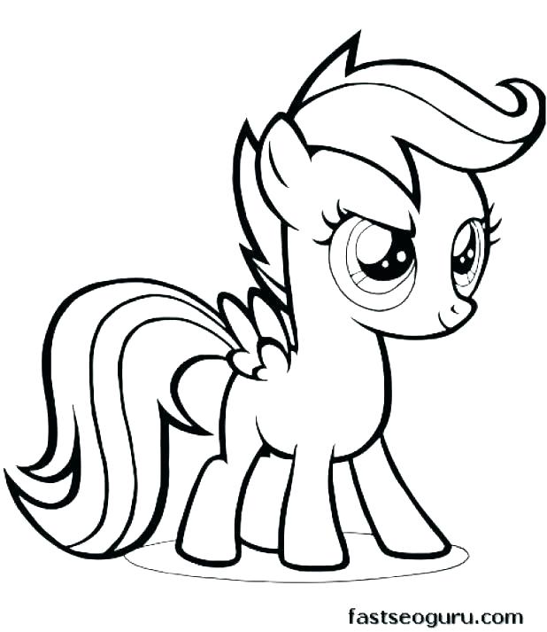 618x713 My Little Pony Friendship Is Magic Coloring Page