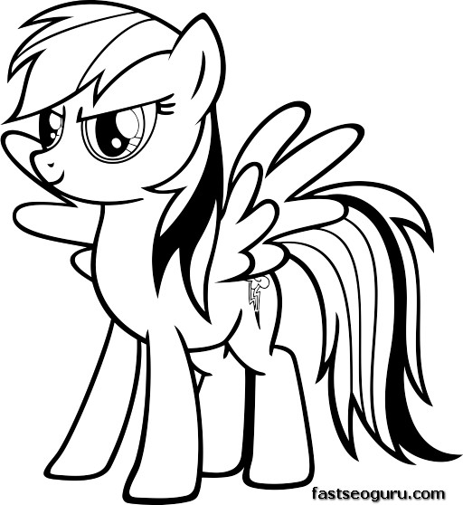 512x558 Little Pony Coloring Pages Fluttershy My Little Pony Coloring