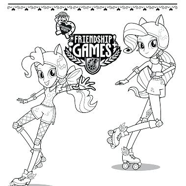 379x379 My Little Pony Girl Coloring Pages Games Printable My Little Pony