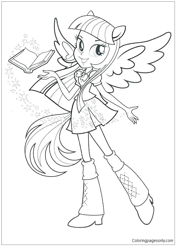 613x857 My Little Pony Girls Coloring Pages Coloring Pages For Kids My