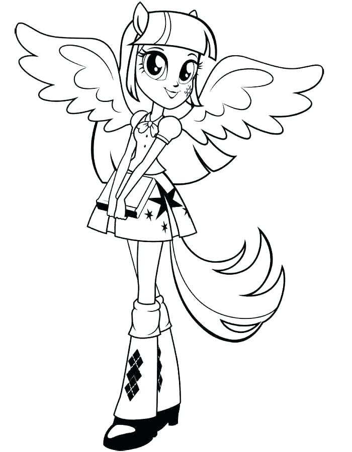 700x900 My Little Pony Equestria Girl Coloring Pages