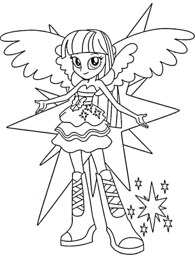 640x853 Equestria Girls Coloring Pages My Little Pony Girls Coloring Pages