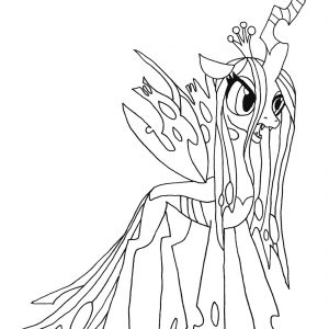 300x300 My Little Pony Friendship Is Magic Coloring Pages Luna Best Of My