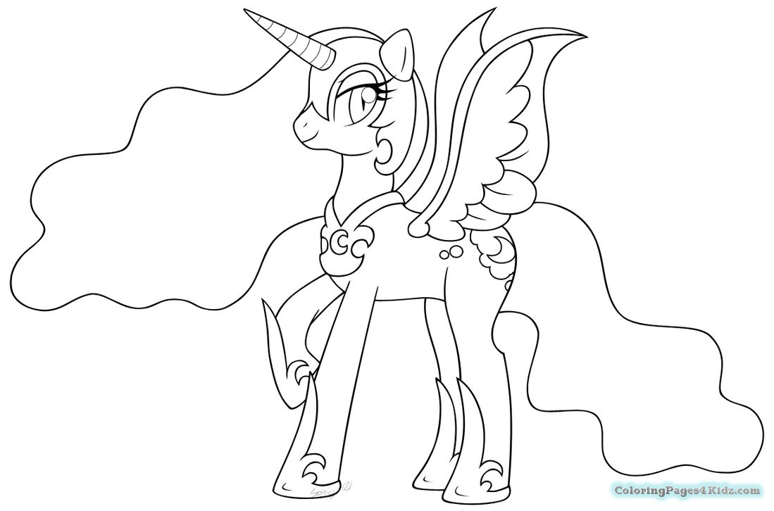 1099x726 My Little Pony Nightmare Moon Coloring Pages Coloring Pages For Kids