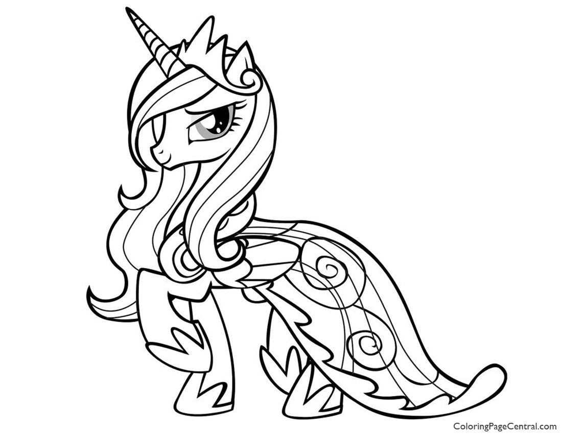 1100x850 Quality Alicorn Coloring Pages My Little Pony