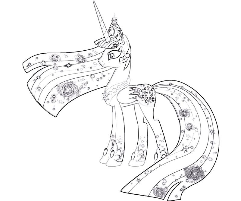 800x667 My Little Pony Twilight Sparkle Coloring Pages