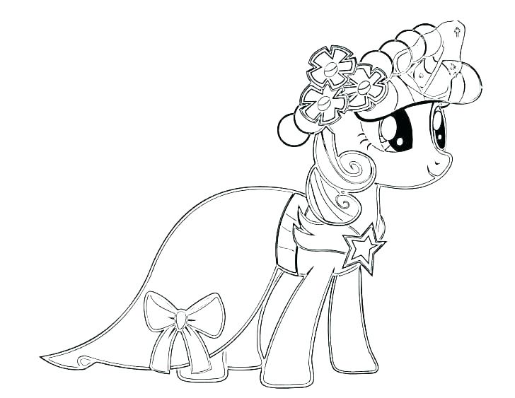 728x563 Twilight My Little Pony Coloring Pages Twilight Sparkle My