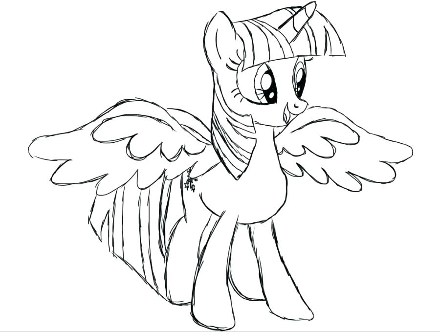 900x679 Mlp Fim Coloring Pages My Little Pony Twilight Sparkle Coloring