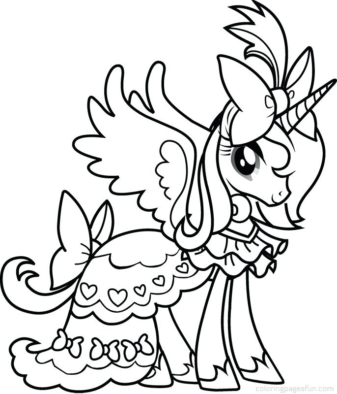 686x800 My Little Pony Printable Coloring Pages My Little Pony Pictures