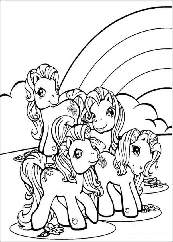 607x850 My Little Pony Coloring Pages