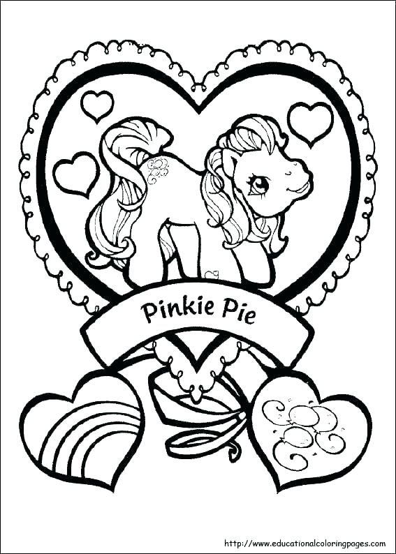 567x794 My Little Pony Coloring Pages To Print Printable Color Free