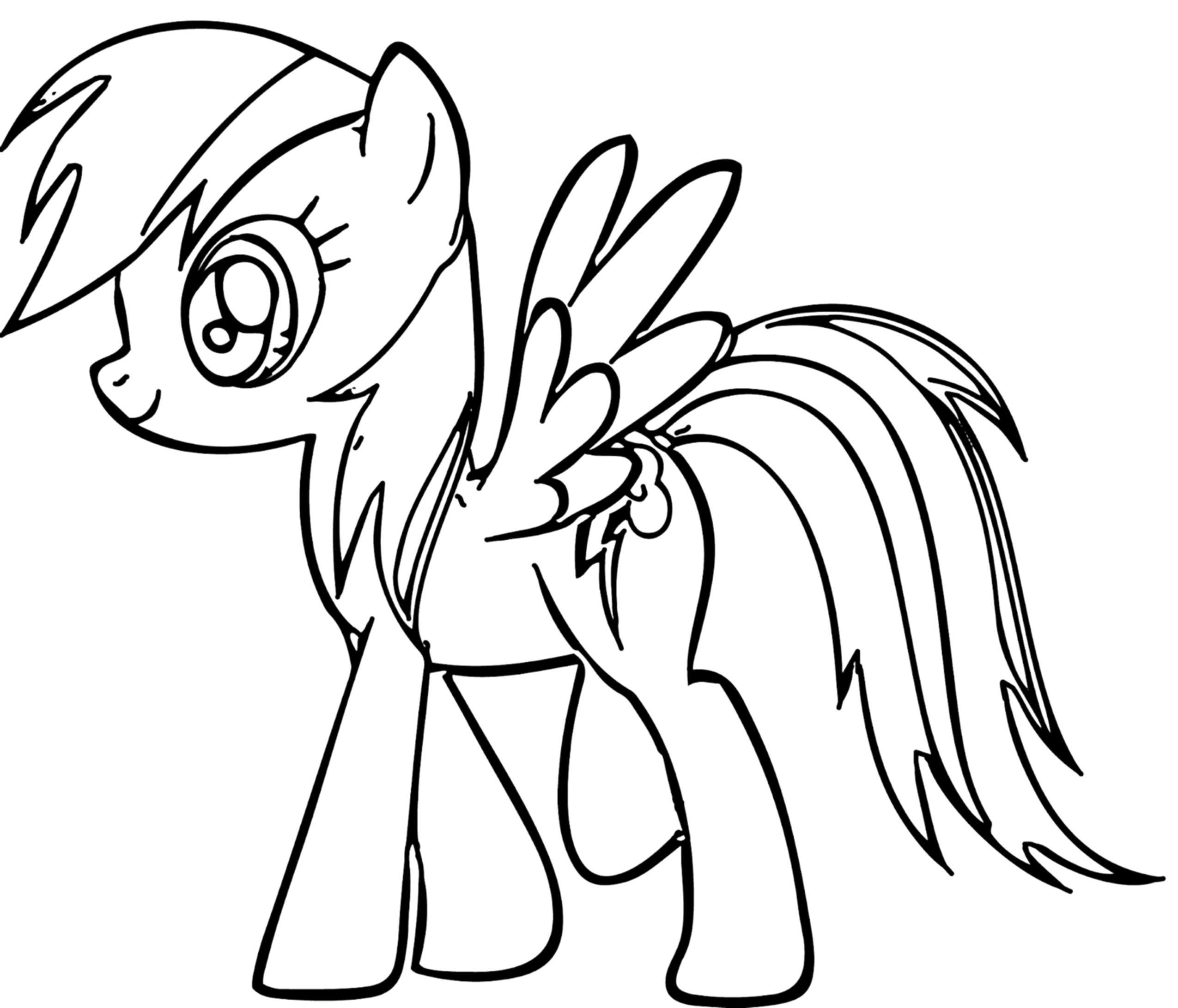 2550x2183 Simple My Little Pony Coloring Pages Copy Cartoon My Little Pony