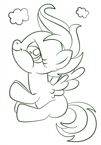 333x480 My Little Pony Scootaloo Coloring Page