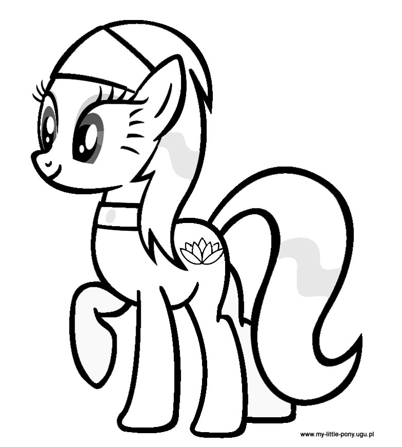 782x870 My Little Pony Coloring Pages Spa Vera