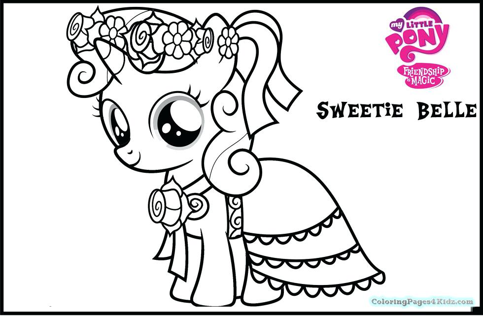 980x642 Belle Coloring Pages My Little Pony Printable Coloring Pages