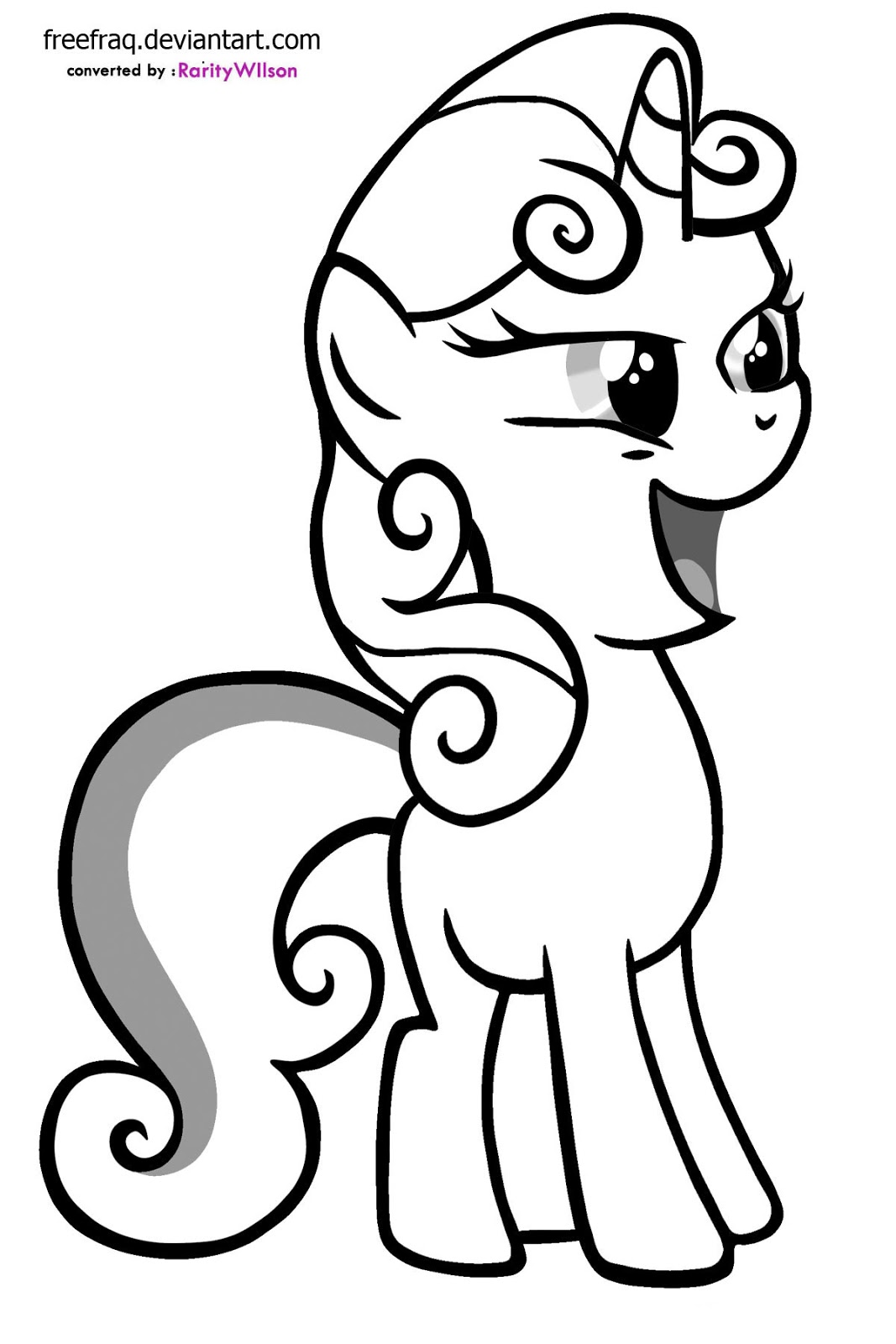 1067x1600 My Little Pony Sweetie Belle Coloring Pages