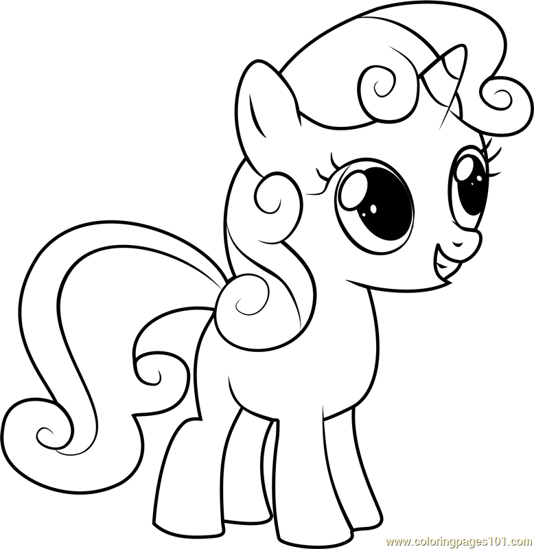 778x800 Sweetie Belle Coloring Pages Download Free Coloring Sheets