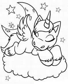 236x288 My Little Pony Unicorn Coloring Page