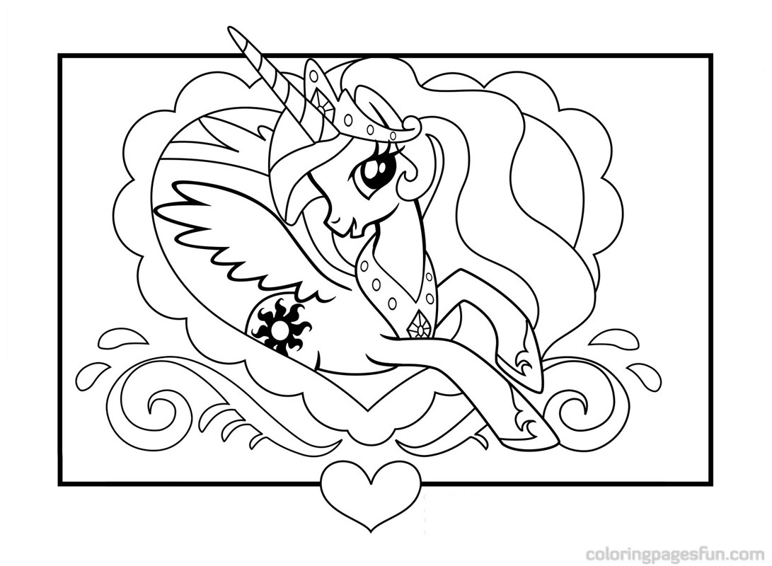 1091x800 Unicorn And Princess Coloring Coloring Games Coloring