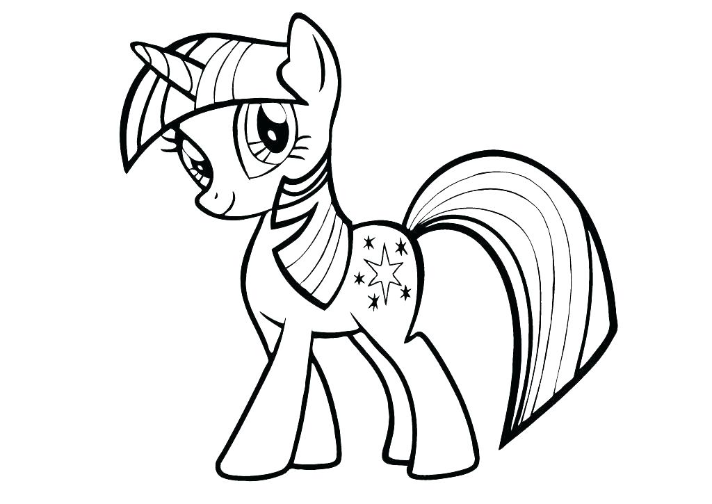 1024x725 My Little Pony Twilight Coloring Pages