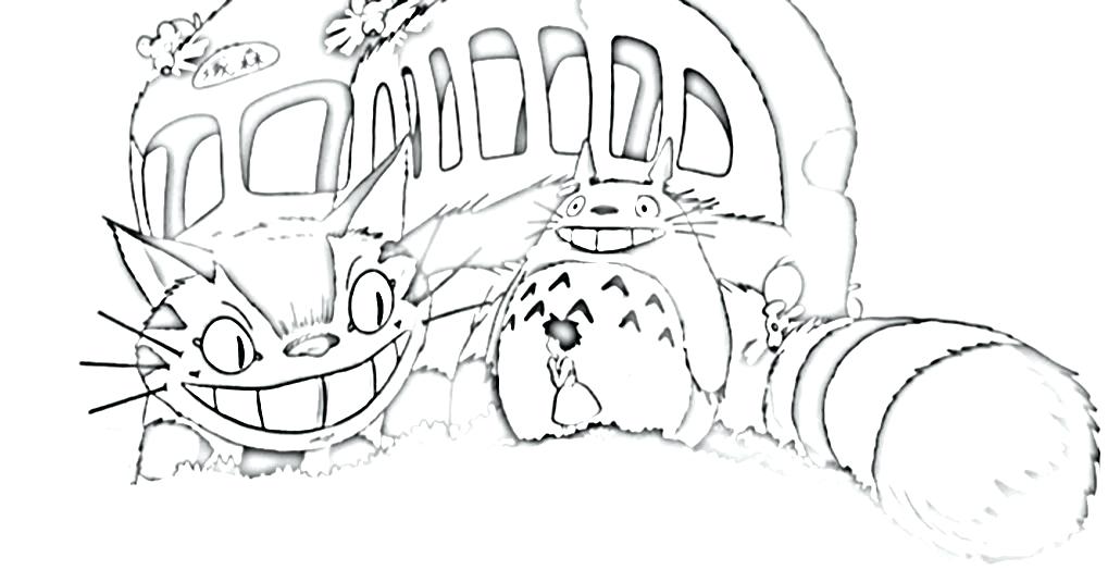 1019x524 Totoro Coloring Pages Check Out More Coloring Pages At My Neighbor