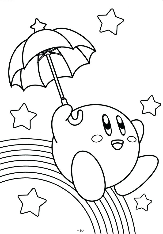 695x996 Totoro Coloring Pages Umbrella Coloring Pages Of My Neighbor