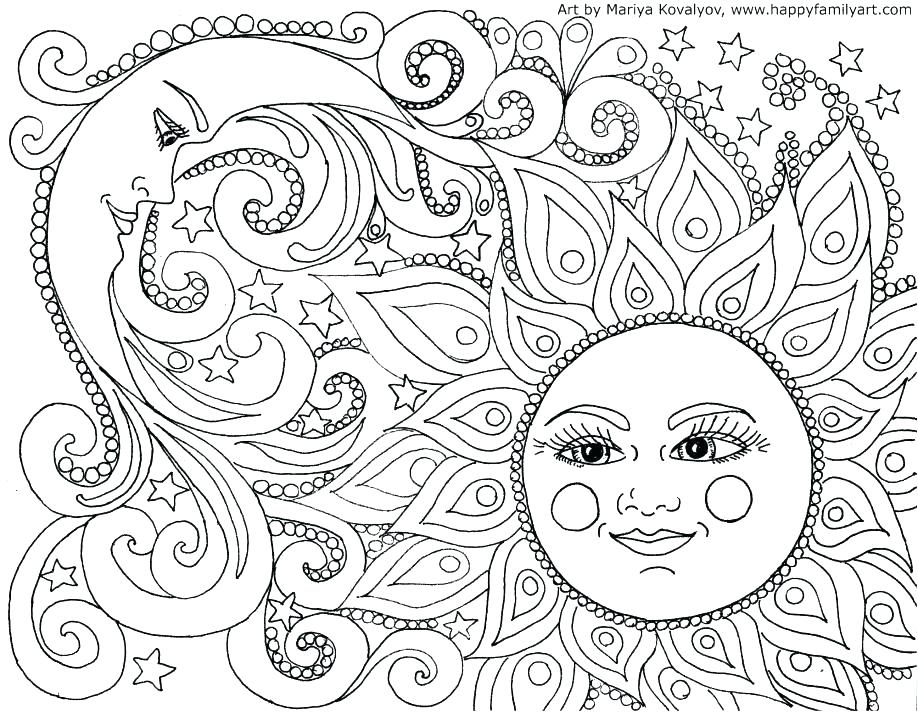 918x714 Mosaic Coloring Pages Free