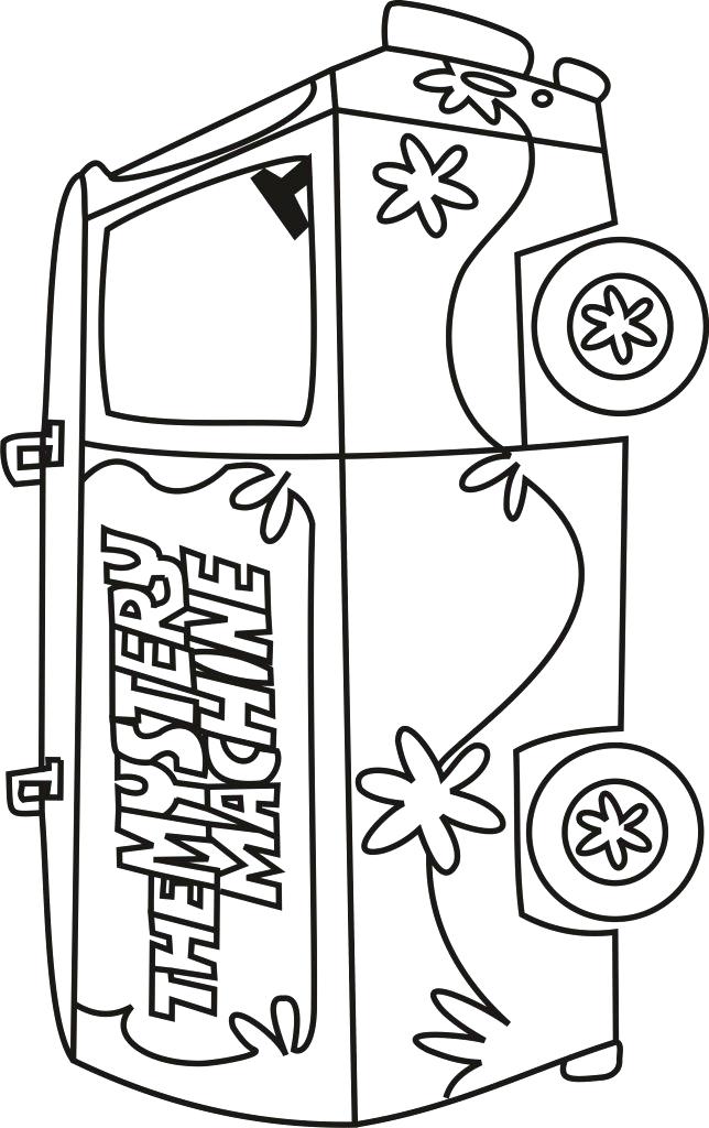 644x1024 Mystery Pictures Coloring Pages Mystery Machine Coloring Pages