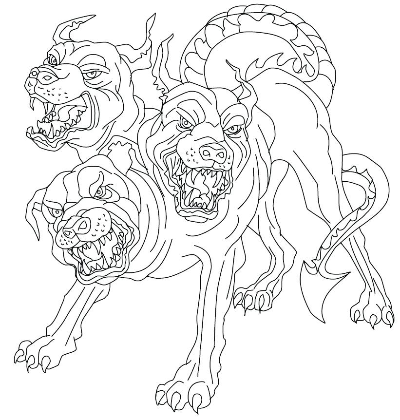 821x862 Mythology Coloring Pages Mythology Animals Coloring Page Greek