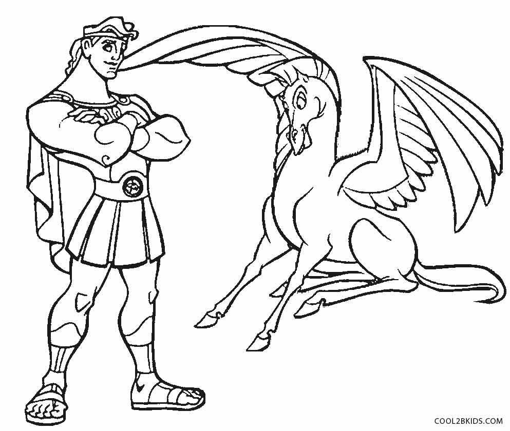 993x840 Printable Pegasus Coloring Pages For Kids Fairy