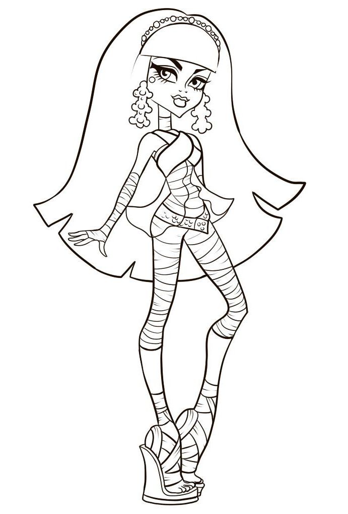 691x1019 Monster High Cleo Stuff To Draw Monster High