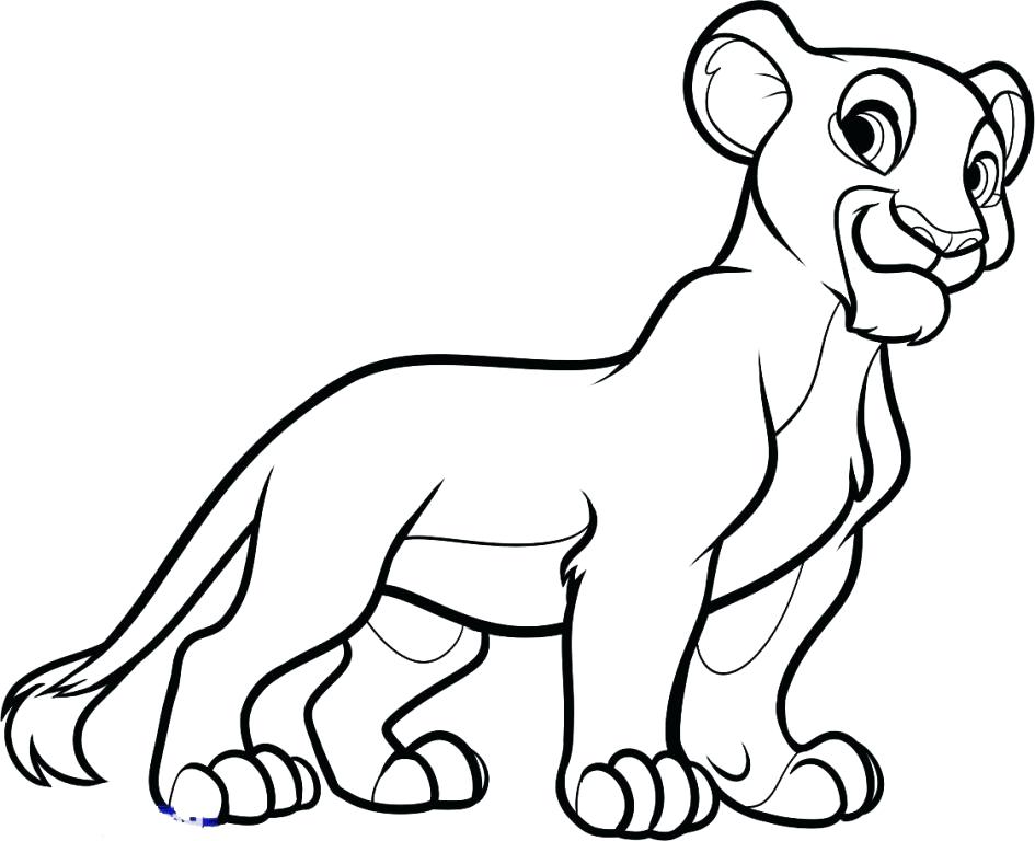 945x768 Nala Coloring Pages Little Coloring Page Nala Colouring Pages