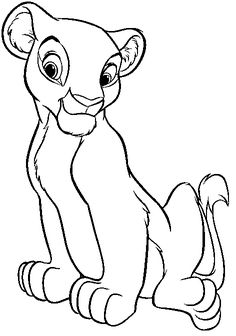 236x336 Cool Simba Become King The Lion King Coloring Page Clip Art