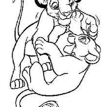 220x220 The Lion King Coloring Pages
